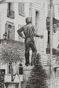Statue at Cannet, 2014 by Vincent Alexander Booth